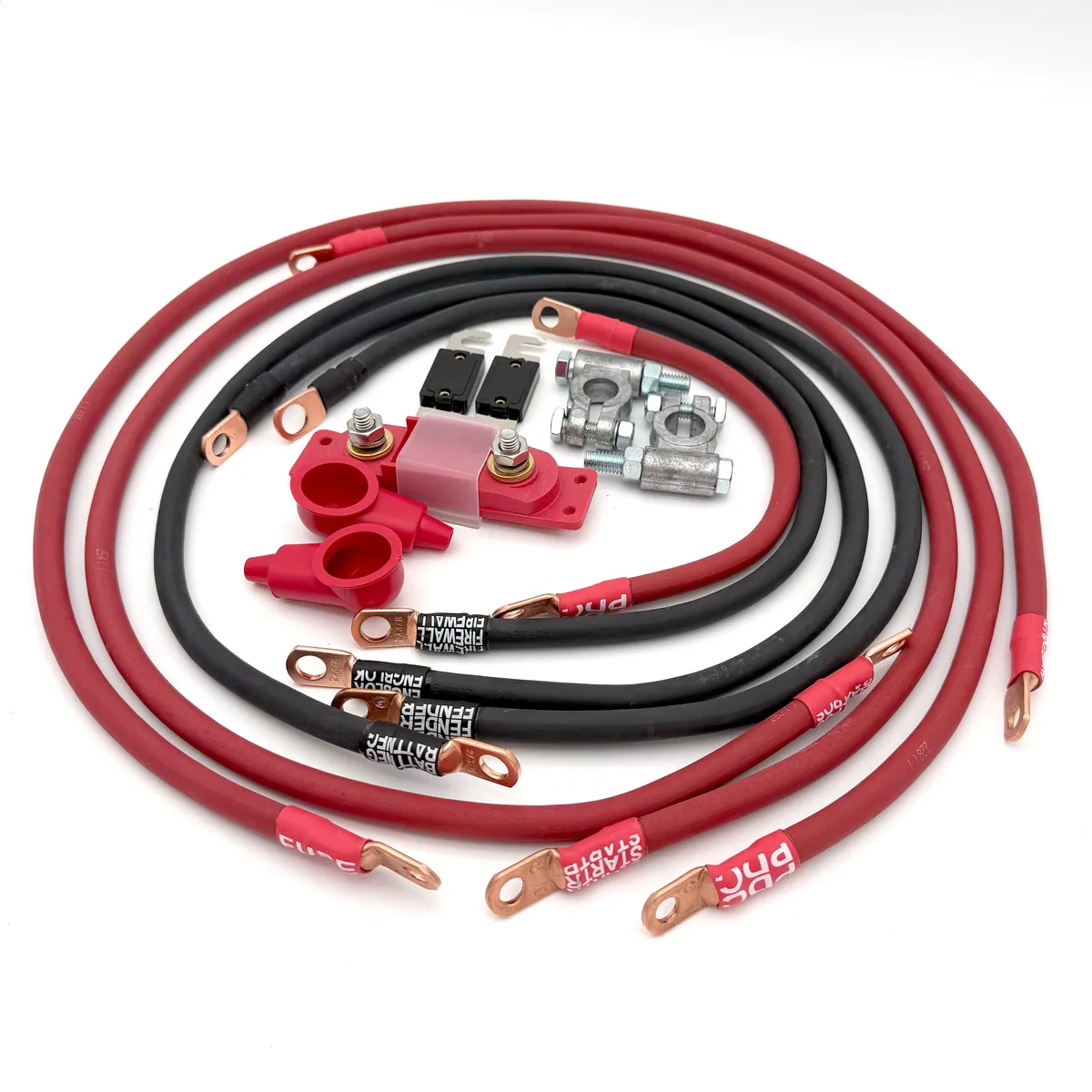 1999-2005 Jeep Grand Cherokee WJ Battery Cable Kit 4.0 Liter 4 Gauge Battery Cable Big7Kits product image