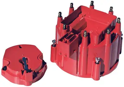Proform Engine Distributor Cap and Rotor Kit Fits GM HEI Dist w/Internal Coil Red Proform