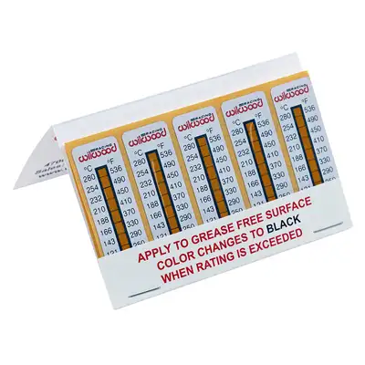 Wilwood Brakes Temperature Measuring Indicator Strips 10pk