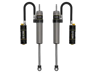 ICON Vehicle Dynamics ICON 2005-2025 Ford Super Duty 4WD, 0-2.5” Lift, Front, V.S. 2.5 Aluminum Series Shock Absorbers, Remote Reservoir w/ CDCV, Pair