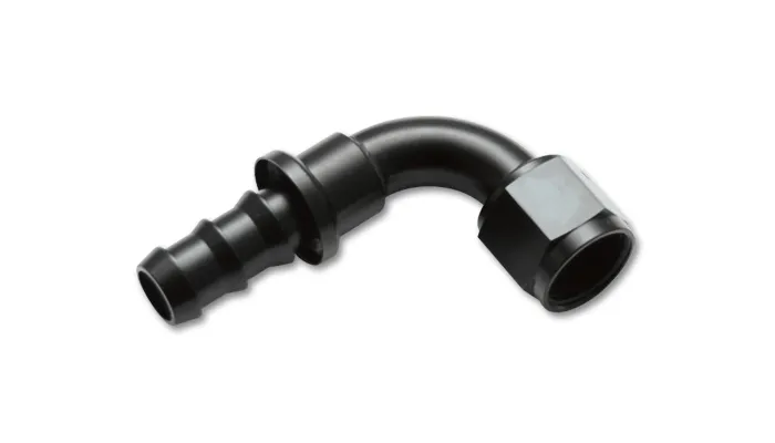 Vibrant Performance Vibrant Performance - 22904 - Push-On 90 Degree Hose End Elbow Fitting; Size: -4AN