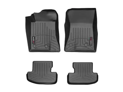 Weathertech Black Front and Rear Floorliners Ford Mustang 2015