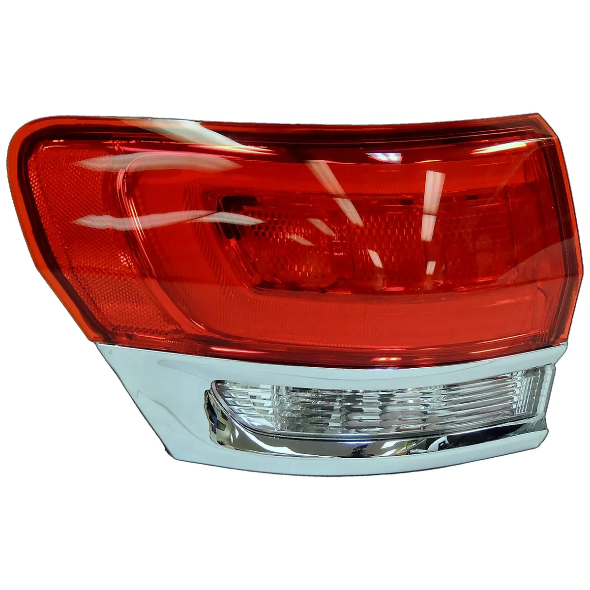Crown Automotive Jeep Replacement 68110017AD Left Tail Lamp Assembly w/ Chrome Bezel for 14-18 Jeep WK Grand Cherokee product image