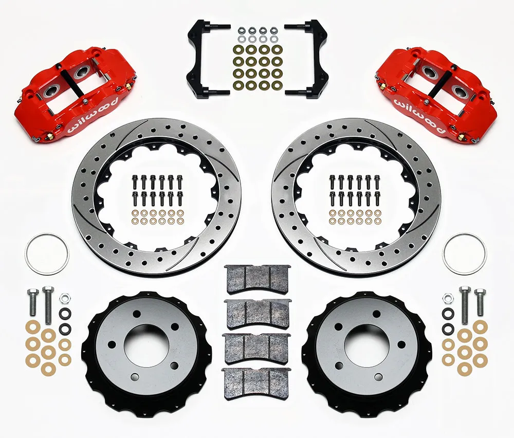 1985 - 1987 Chevrolet Forged Narrow Superlite 4R Big Brake Rear Brake Kit For OE Parking Brake - 140-11920 product image