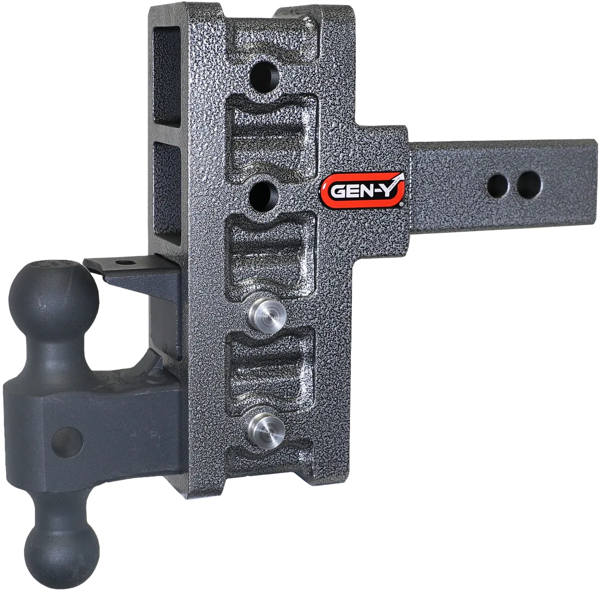 MEGA-DUTY 25in Shank 6in Offset Drop 35K TW 32K Hitch and GH-0161 Versa-Ball and GH-0162 Pintle Lock product image