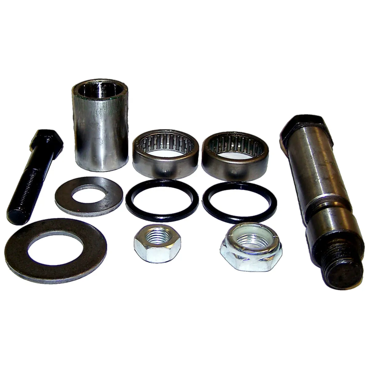 1945-1949 CJ-3A;1948-1949 CJ-2A w/ 7/8" Bell Crank;1948-1953 CJ-3B;1955-1965 CJ-5;1955-1965 CJ-6;Bell Crank Repair Kit; Includes 7/8" Shaft Bearings Seals and Hardware product image