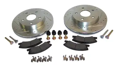 Crown Automotive Jeep Replacement Performance Brake Kit 1999-2004 WJ Grand Cherokee;2001-2004 WG (Europe) Grand Cherokee;