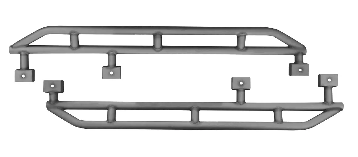 Steinjager Armor 2007-2018 Rock Sliders 4 Door Bare
