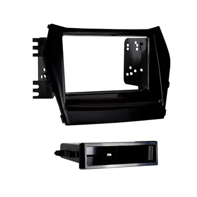 Metra Electronics Custom Fit Mounting Kit; ISO DIN Radio Provision w/Pocket; Incl.: Radio Panel/Radio Brackets/Pocket/Screws;