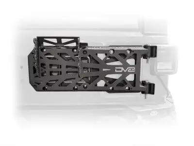 DV8 Offroad Jeep JL HD Easy Open Hinge Replacement Spare Tire Carrier