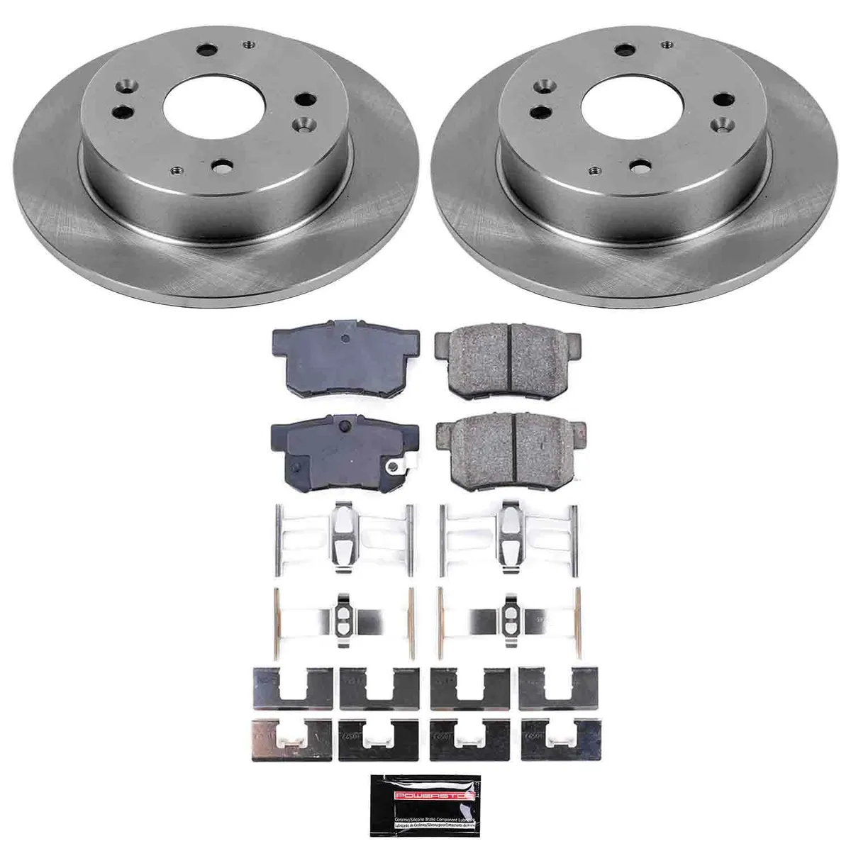 Autospecialty Brake Kit Rear 1997 Acura cl 1992-1997 Honda Accord Coupe 1990-1997 Honda Accord Sedan product image