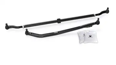 Clayton Off Road JL / JT: HD Forged Drag Link Kit & HD Chromoly Tie Rod Kit (0-6" Lift)