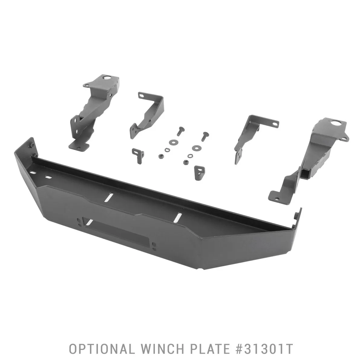 Go Rhino Go Rhino 31301T - 3100 Series StepGuard - Winch Tray Kit - Textured Black