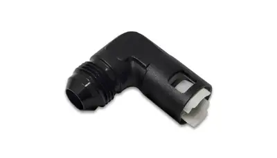 Vibrant Performance Vibrant Performance - 16920 - 90 Degree Male AN Quick Disconnect EFI Adapter, AN Size:-6; EFI Line Size: 5/16 in.