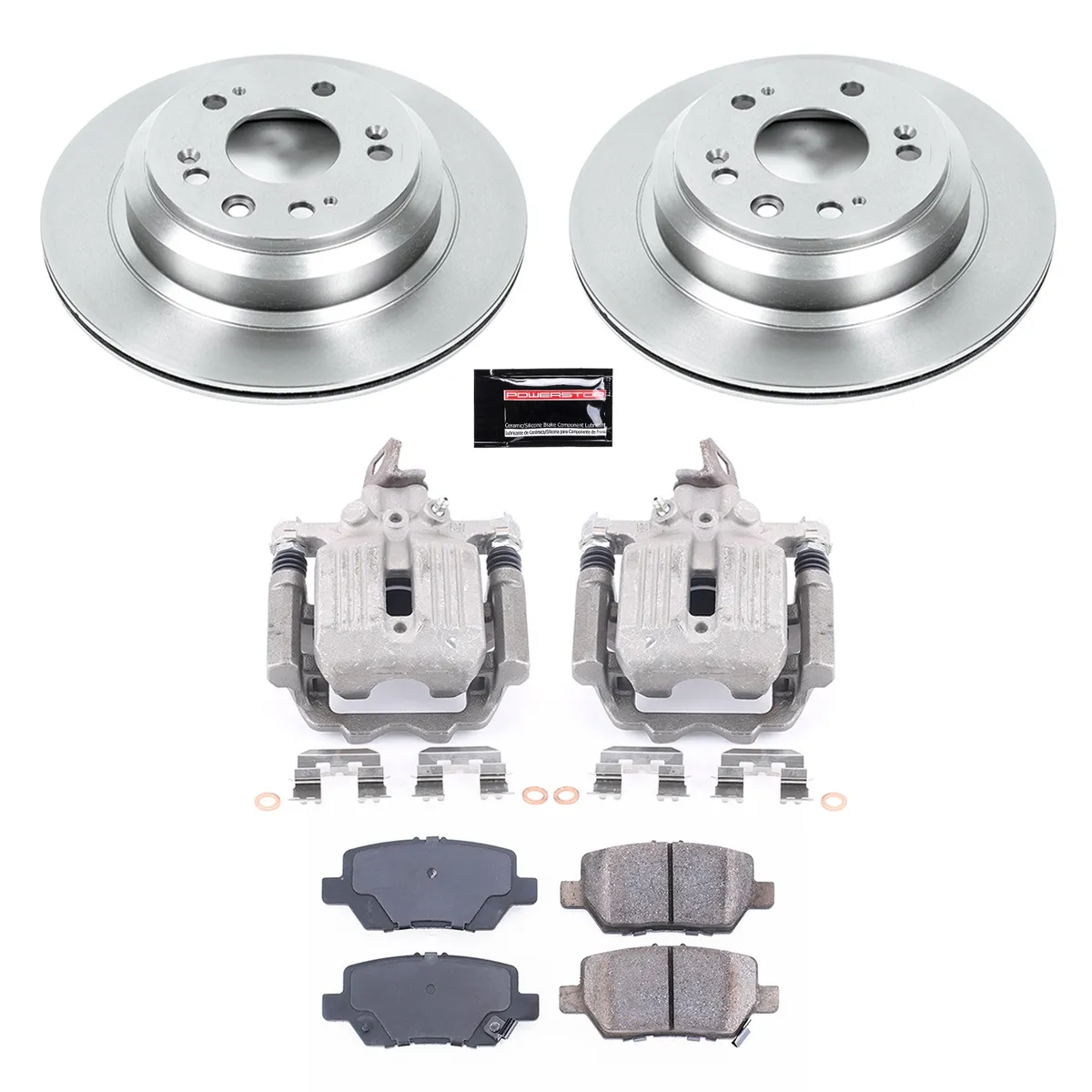 Z17 Direct Replacement Kit: Rotors; Ceramic Pads; Calipers product image
