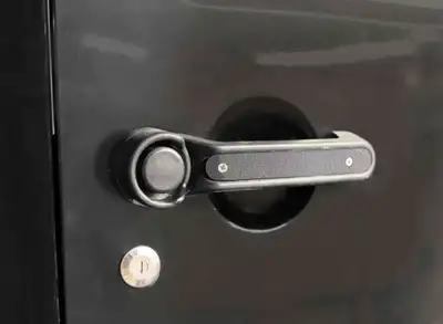Steinjager Doors 2007-2018 Handle Accents 2 Doors Plus Tailgate Bare Metal
