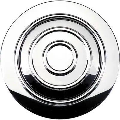 Billet Specialties Horn Button Large Banjo Polished