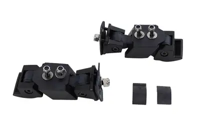 Kentrol Jeep JK Hood Catch Pair 07-18 Wrangler JK Textured Black Kentrol