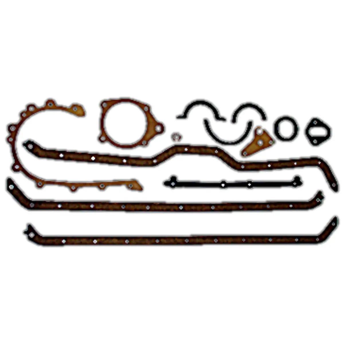 1987-1991 Cherokee XJ w/ 4.0L; w/ Cork & Rubber Oil Pan Set 1975-1983 CJ-5 CJ w/ 4.2L engine 1976-1986 CJ-7 CJ w/ 4.2L engine 1981-1986 CJ-8 CJ w/ 4.2L engine 1987-1991 Comanche MJ w/ 4.0L; w/ Cork & Rubber Oil Pan Set 1987-1991 Wrangler YJ w/ 4.0L; product image