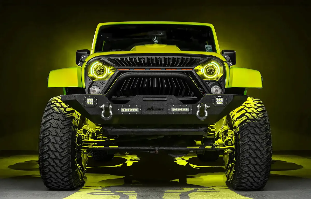 Oracle Oculus 7" ColorSHIFT Bi-LED Projector Headlights for Jeep JK product image
