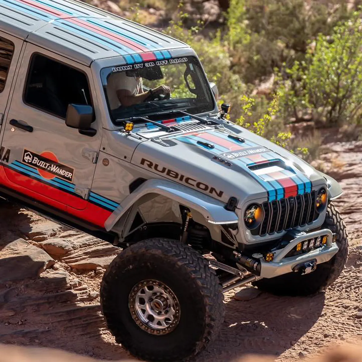 18c Wrangler Legacy Front Bumper With Hoop Raw product image