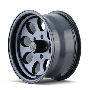Cast Aluminum Wheels 171 MB 18x9 Matte Black 5 On 127 Bolt Pattern 0 Offset ION Wheels product image