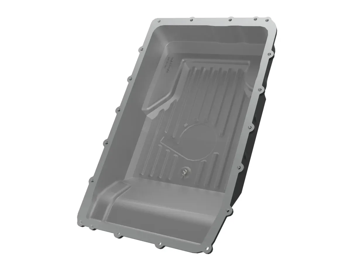aFe POWER Pro Series Transmission Pan Black w/ Machined Fins Ford Trucks/SUVs 17-25 (10R60/10R80) product image