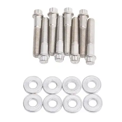 Edelbrock Edelbrock 8516 Intake Manifold Bolt Set For S/B Chevy w E-tec/Vortec Head & Edelbrock Manifolds