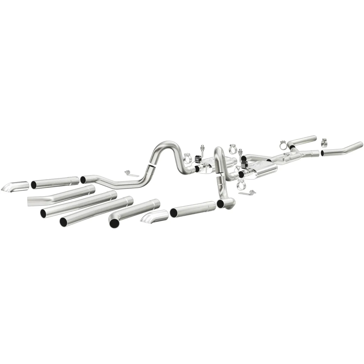 MagnaFlow Exhaust Products 15894 Street Series Stainless Crossmember-Back System product image