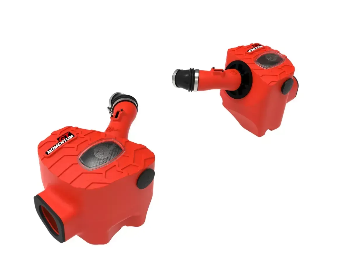 aFe Power Momentum GT Cold Air Intake System Red w Pro DRY S Filter