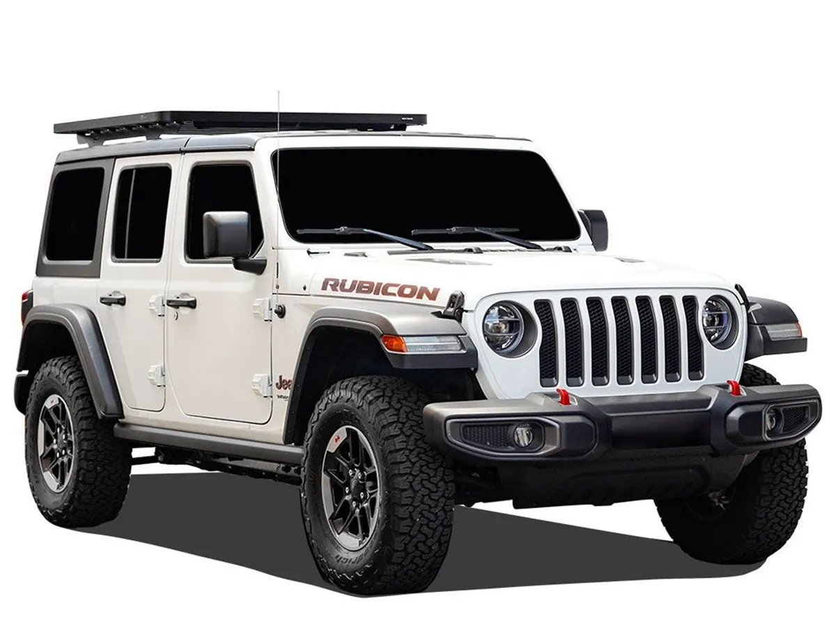 Front Runner Jeep Wrangler JL 4 Door (2018-Current) Extreme Slimline II 1/2 Roof Rack Kit product image