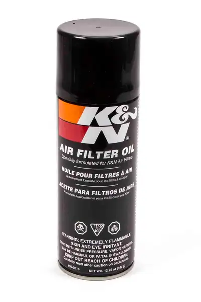 K&N Filter Oil; 12.25 oz Aerosol Spray Air Filter Oil - 12.25oz - Aerosol