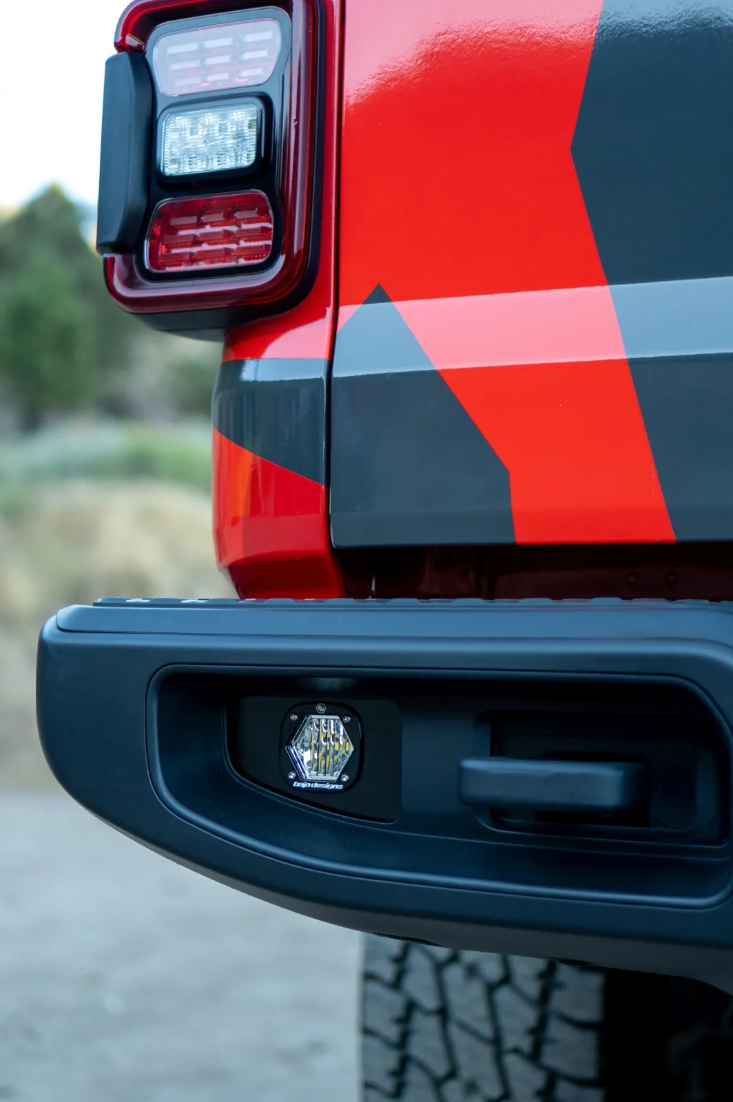 Jeep JT LED Light Dual S1 Reverse Kit w/Upfitter For 18-Pres Wrangler JT Baja Designs product image
