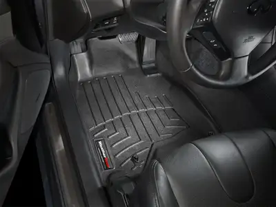 Weathertech 2009 + Infiniti G Black Front FloorLiner