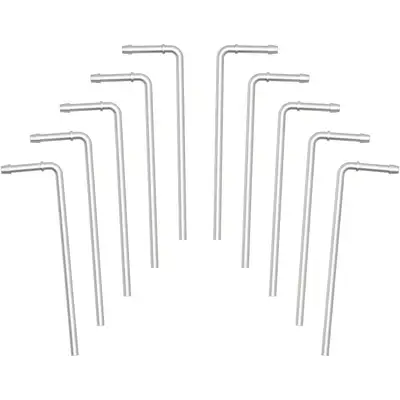 MagnaFlow Exhaust Products MagnaFlow 0.50in. 90deg. Bend (10 Pack) Barbed Performance Exhaust Hangers 10153