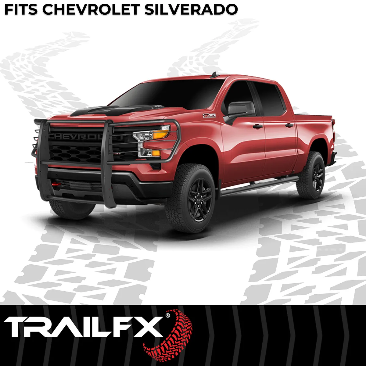 Grille Guard Silverado Blk product image