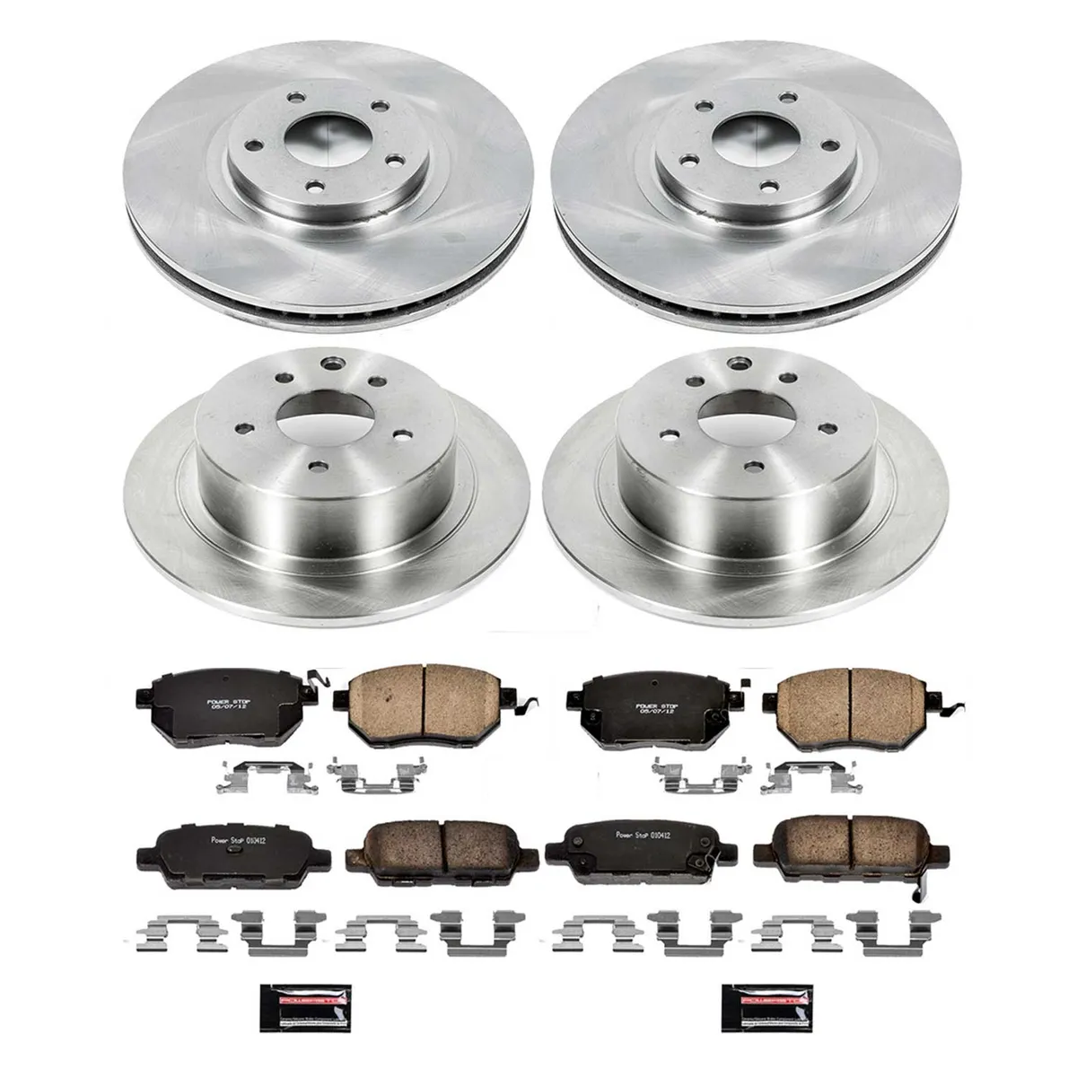 Autospecialty Brake Kit fr 2005-2006 Nissan Altima 2004-2006 Nissan Maxima product image