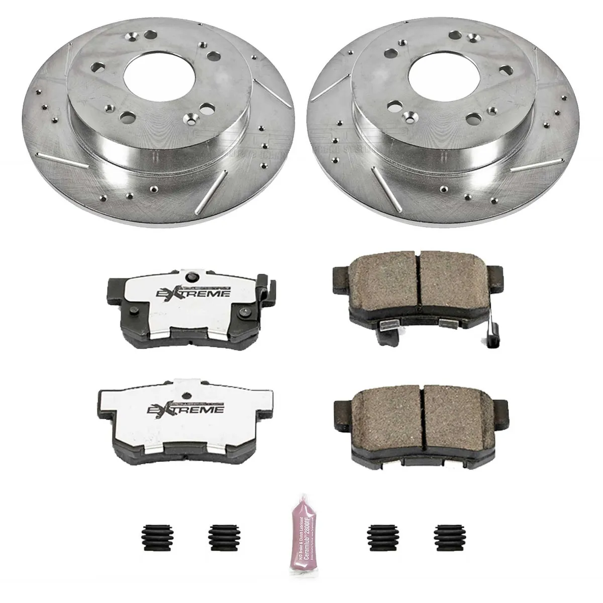 Z26 Street Brake Kit Rear 2013-2015 Acura Ilx 2006-2015 Honda Civic Coupe 2006-2015 Honda Civic se product image