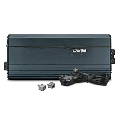 DS18 1-Channel | Class D | Full-Range Monoblock | 8000 Watts RMS @ 1Ω | DPIV1/0 Terminals Included | Titanium