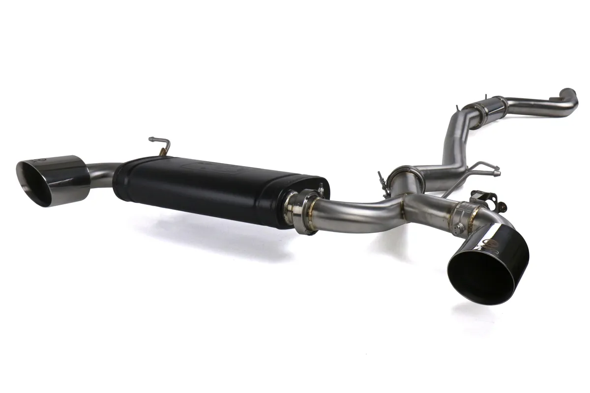 aFe Power Takeda 3 IN to 2-12 IN 304 Stainless Steel Cat-Back Exhaust System wPolish Tip Toyota Supra MK5 2020 L6-3.0L