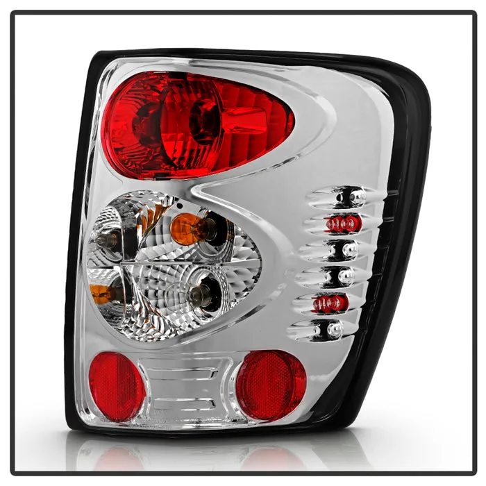 Jeep Grand Cherokee 99-04 Euro Style Tail Lights - Chrome product image