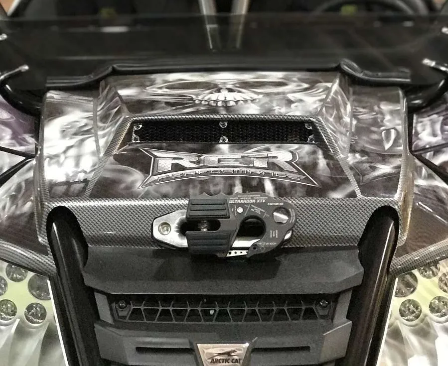 Factor 55 00275-01 Ultrahook Xtv Winch Hook With Shackle Mount -- Red product image