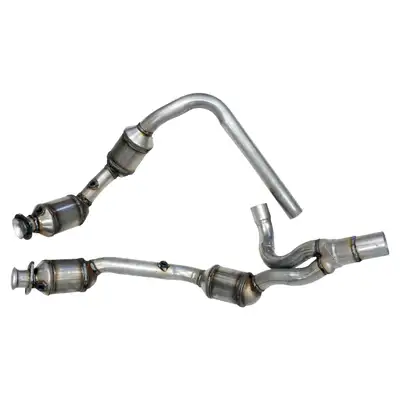 Crown Automotive Jeep Replacement Exhaust Pipe; Front; w/4 Catalytic Converters;