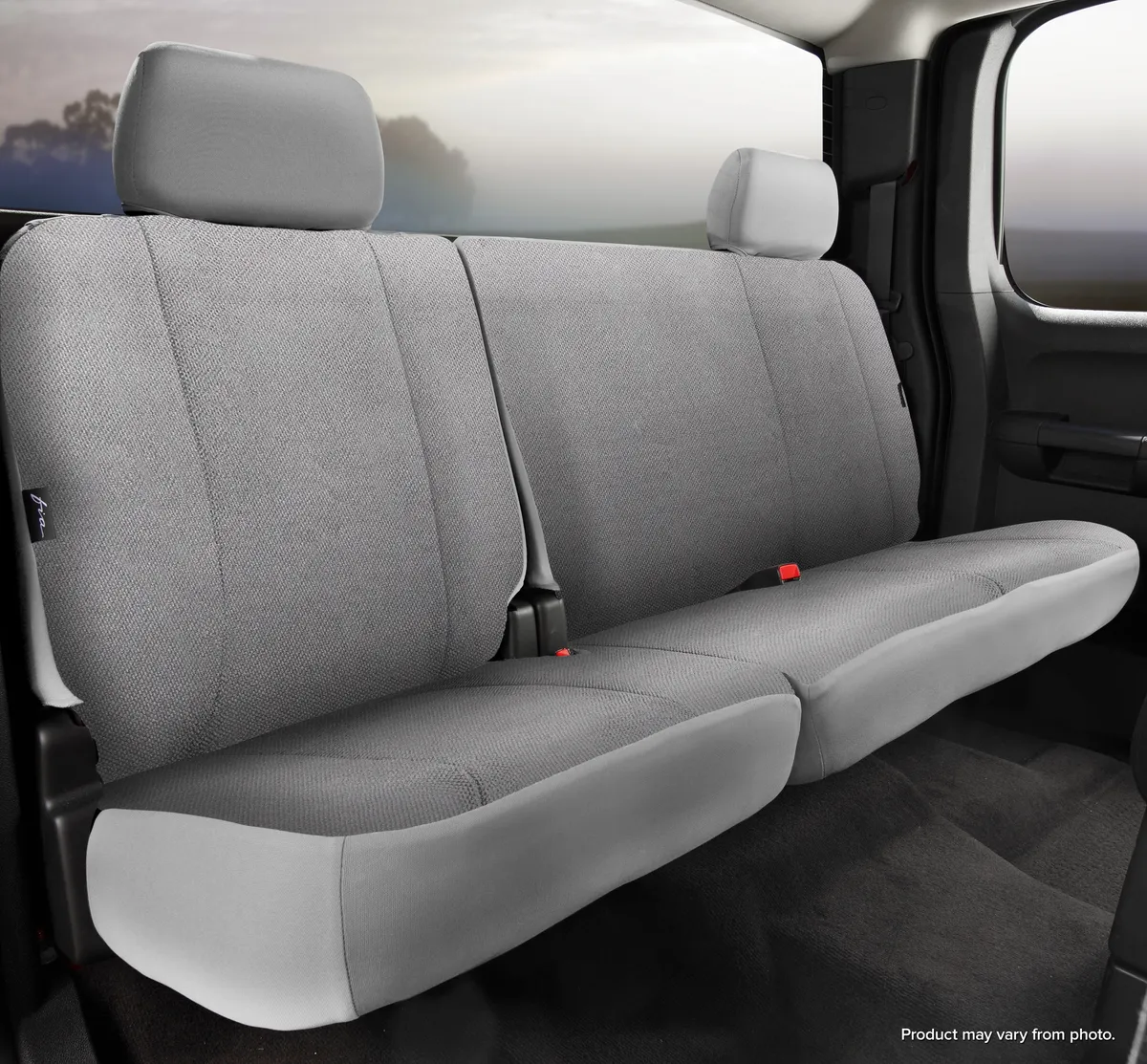 FIA Fia Trs45-1 Gray Tr40 Series - Wrangler Saddleblanket Custom Fit Rear Seat Cover - Solid Gray