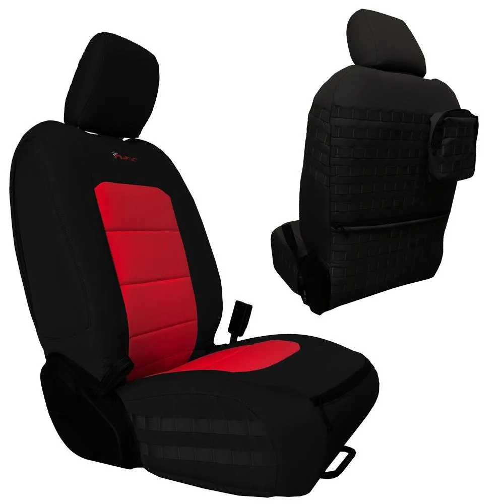 Tactical Seat Covers for Jeep® Wrangler JL & JLU 2024+ (NOT for Mojave or 392 Edition) Front Pair | Bartact® product image