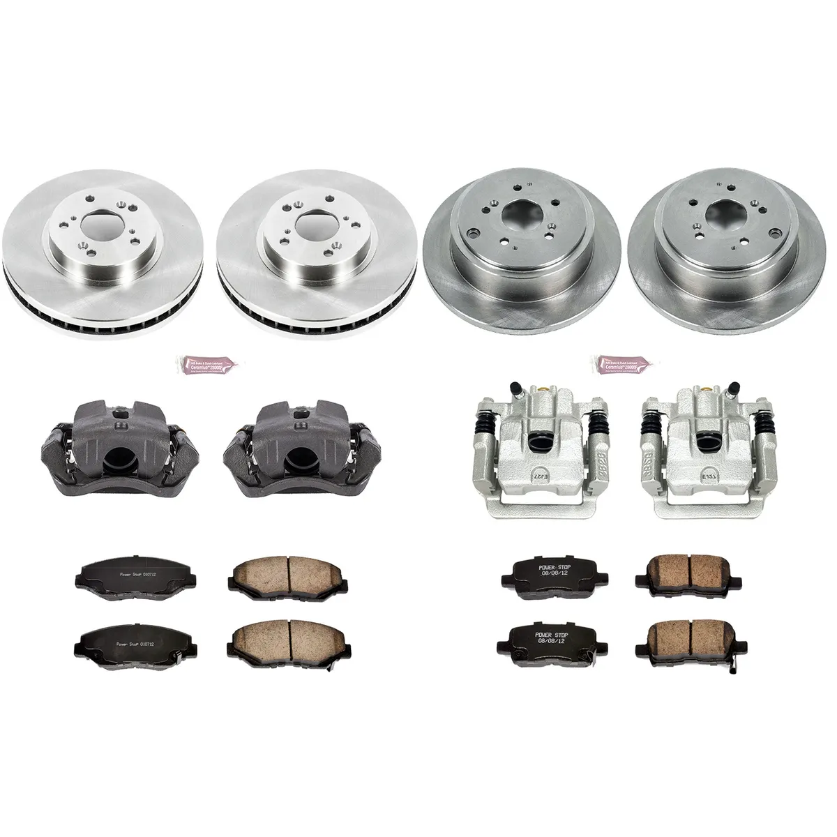 Z17 Direct Replacement Kit: Rotors; Ceramic Pads; Calipers product image