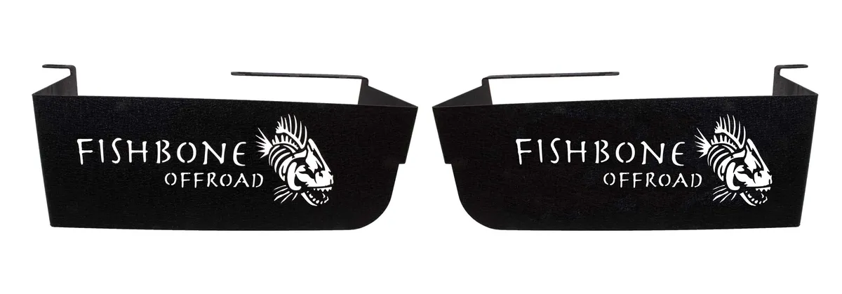 Black textured powder coat, 11-Gauge steel, Includes all mounting hardware, Sold as pair product image