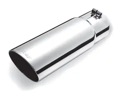 Gibson Performance Exhaust Gibson Performance Exhaust 500393 Stainless Steel Tip>Single Wall Angle Tip