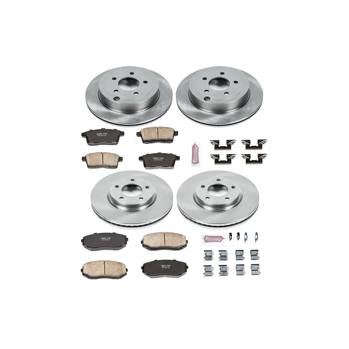 Autospecialty Brake Kit fr 2007-2009 Ford Edge 2007-2008 Lincoln Mkx product image