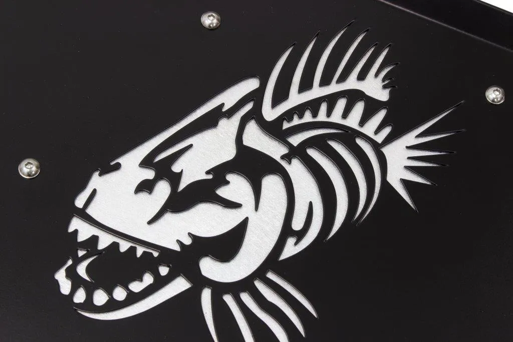 Jeep JL Inner Fenders For 18-Current Wrangler JL Rear Pair Aluminum Black Powdercoat Fishbone Offroad product image